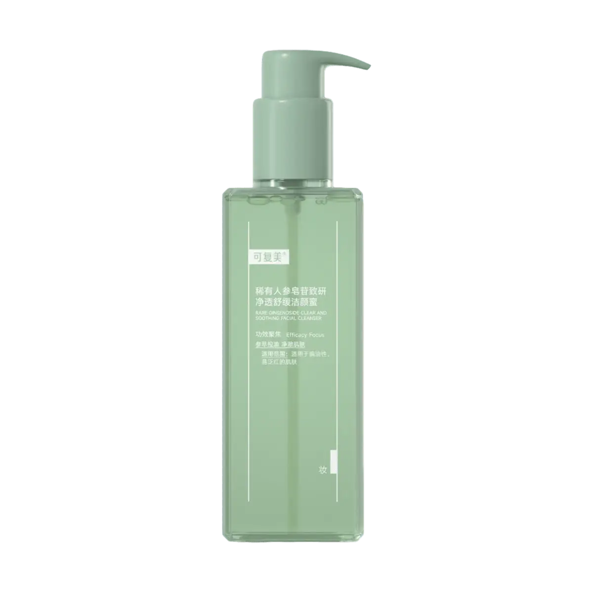 KOMFYMED Ginseng Cleansing Mousse for Oily & Sensitive Skin - Deep Hydration, Oil Control, Soothing Redness - 150ml