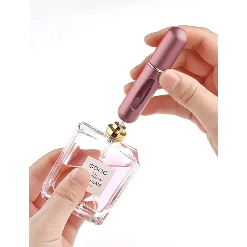 【Clearance Sale】5/10-piece mini reusable perfume portable spray perfume bottle reusable perfume spray to replenish pump box for travel and going out