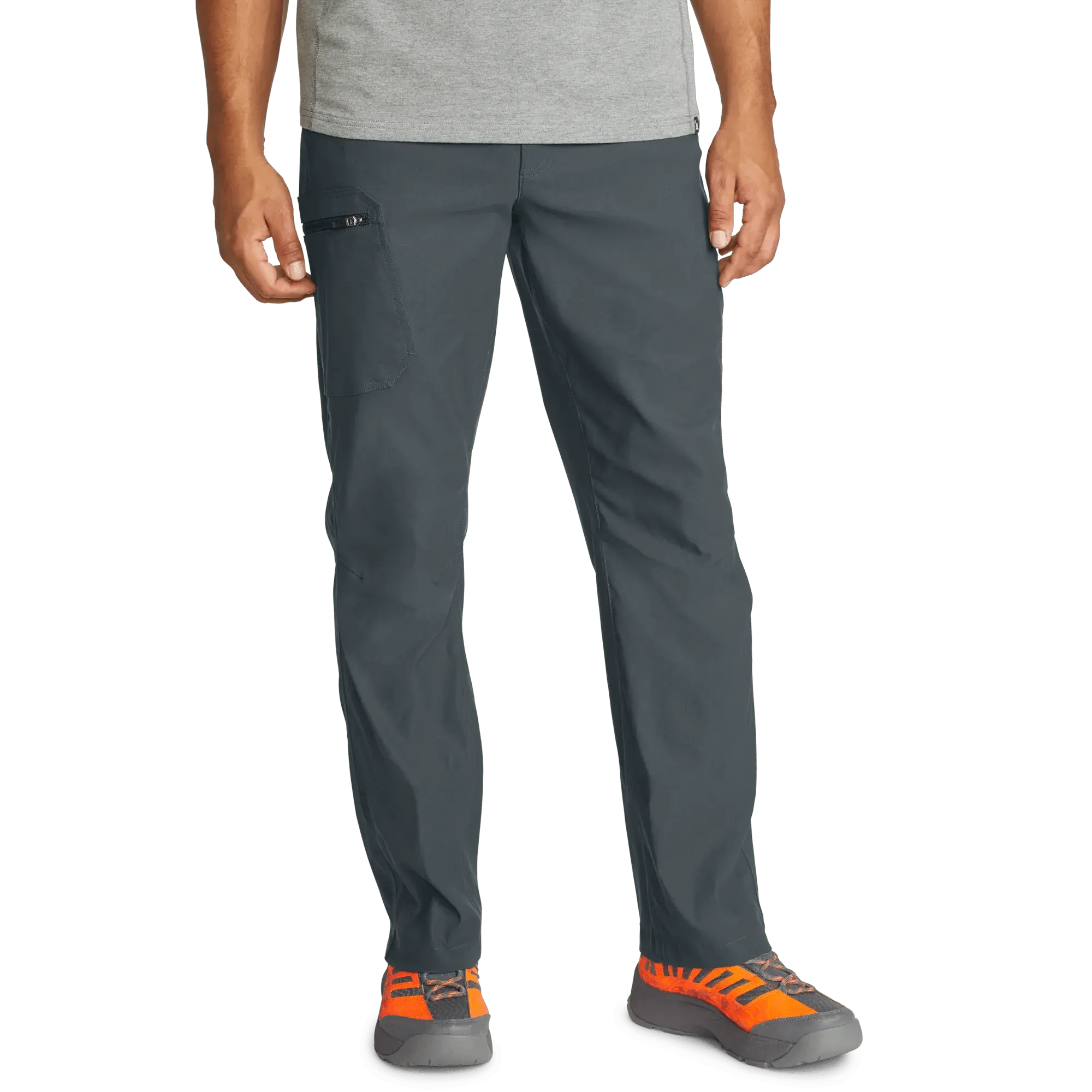 Eddie Bauer Men's Rainier Pants - Outdoor Hiking, Water-Repellent, 2-Way Stretch, UPF 50+