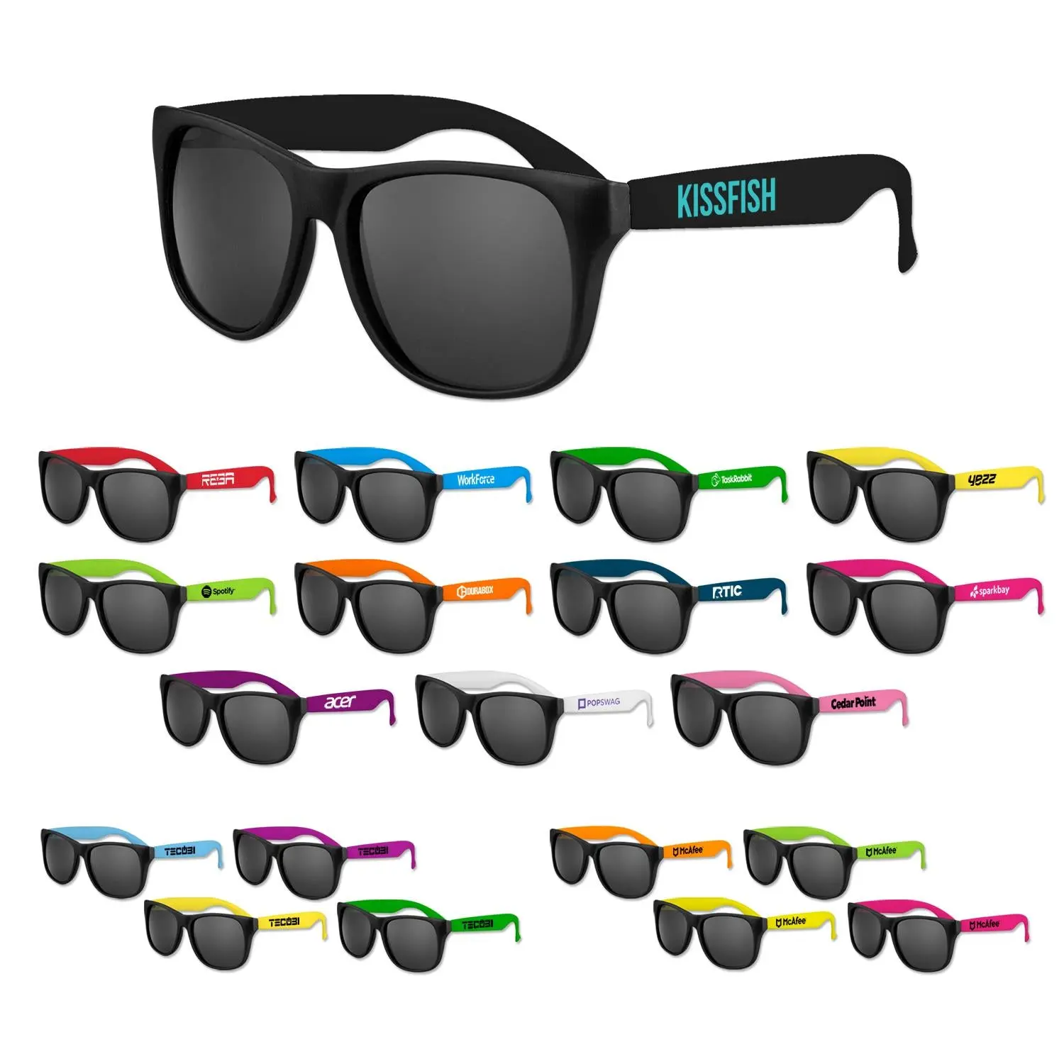 Personalized Classic Sunglasses Printed With Your Logo