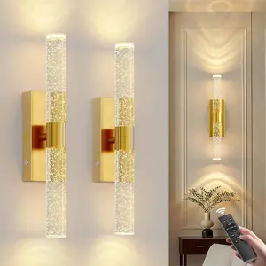 Modern Rechargeable Wall Light, Indoor Decorative Light, 4000mah Battery, Magnetic Installation, Dimmable with Remote Control, Bedroom Living Room, Decorative Wall Lamp