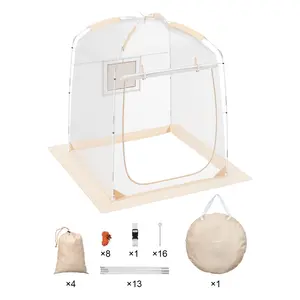 VEVOR Sports Tent Instant Tent Shelter Weather Proof 1 Person Clear Bubble Tent