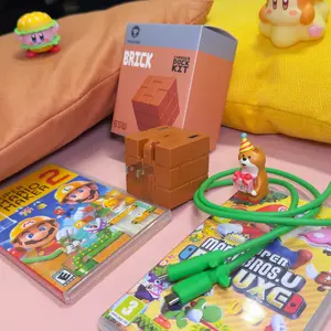 POWKONG Docking Charger 65W Compatible with Nintendo Switch 2/OLED/Steam Deck/Samsung Dex/iPad/MacBook, Portable Switch TV Docking Station with GaN, 4K60HZ HDMI PD Fast Charging USB-C Cable