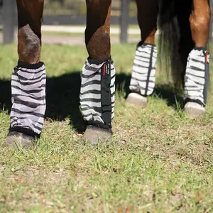 Schneiders Dura-Mesh II Non-Fitted Zebra Fly Boots - Set of 4