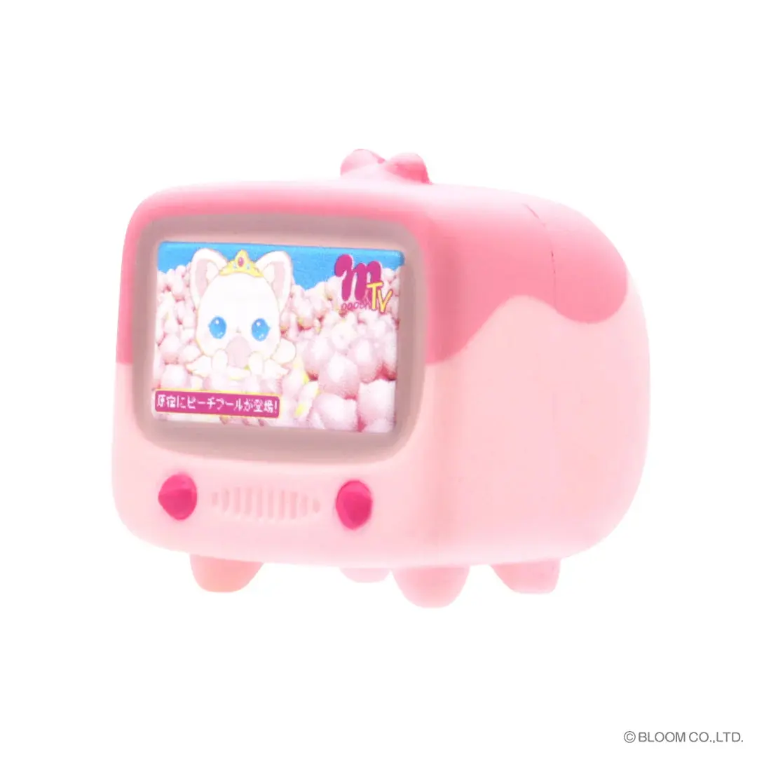 iBloom Squishy Retro & Pop Television Squishy Harajuku Peach Pool Peach Scent Kawaii Soft Scented Slow Rising Stress Relief