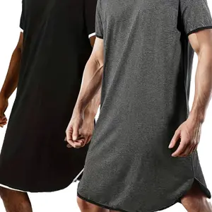 Men's Sleepwear Set Loungewear Pajama Pj Set, Spring Summer Short Sleeve Round Neck Loose Fit Breathable Soft Fabric Comfortable Home Wear