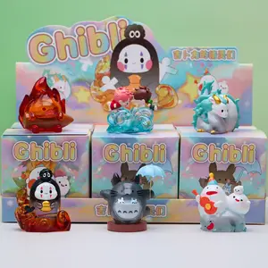 Ghibli Fairies Creative Blind Box, Cute Desktop Ornament, Perfect Gift for Friends, Random Selection, Elegant Small Present
