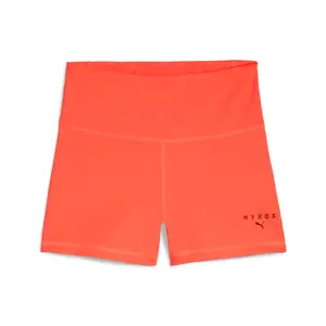 PUMA Womens X Hyrox Train All Day Essentials Biker Shorts Casual Bottoms Casual - Red