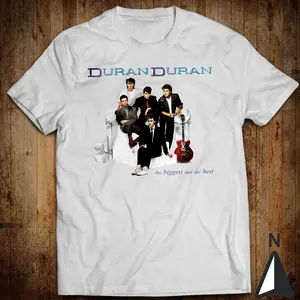 Classic Retro Album T-Shirt The Biggest and the Best Duran Duran Planet Earth