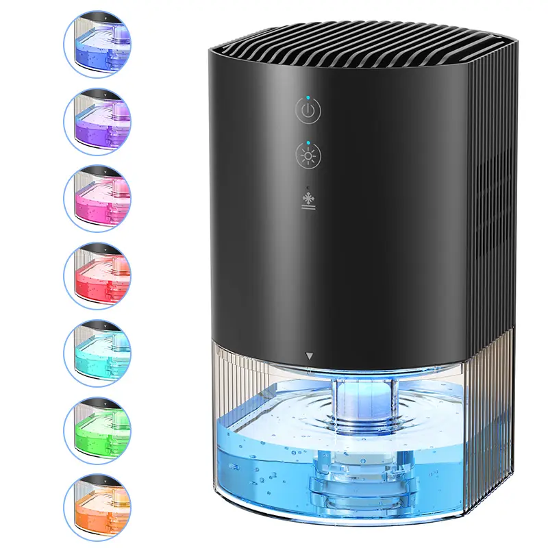 Large Capacity Dehumidifier with 33 oz Tank (990ml), Silent Fan (Below 25 dB), 330 sq ft Moisture Control, Auto Shutoff, Defrost, Energy Saving for Bedroom, Office,dorm essentials,home essentials