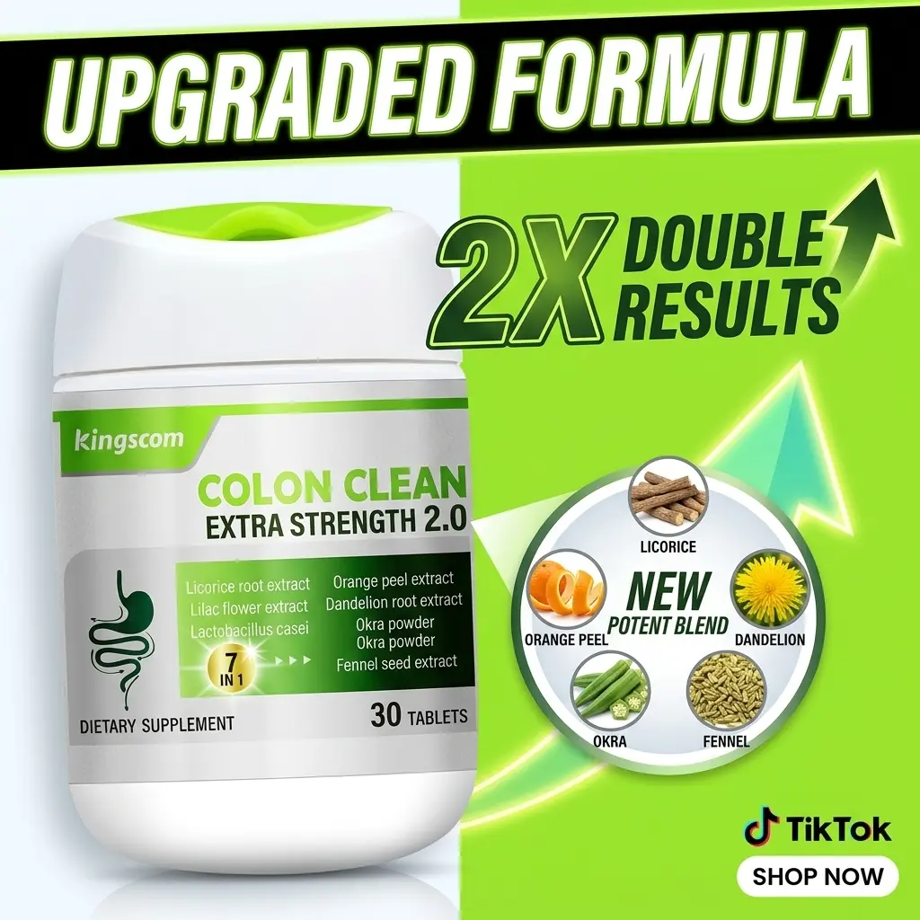 【Upgraded Formula, Double Results】Kingscom Gut Balance -2 Bottles Summer Essentials