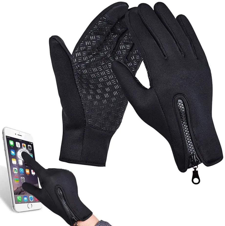 Dazone Winter Thermal Gloves - Touch Screen, Water Resistant, Windproof Outdoor Sports Gloves for Running, Cycling, Riding, Riding Gloves