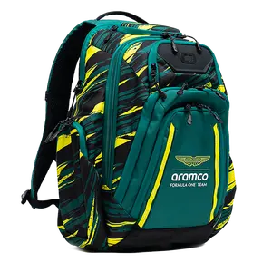 OGIO x Aston Martin F1 Team Gambit Pro Backpack in Green