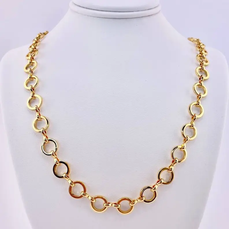 Cadena Hecha A Mano 18K Nicaraguan Handmade Necklace