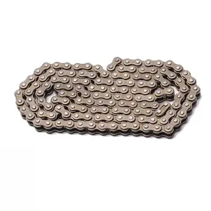 25H 136 Links Dirt Bike Drive Chain with Spare Master Link for 47cc 49cc 50cc Offroad Motorcycle Mini Pocket Rocket Monkey Pit Bike Minimoto Quad ATV UTV Go Kart Buggy Moped Drift Trike Scooter