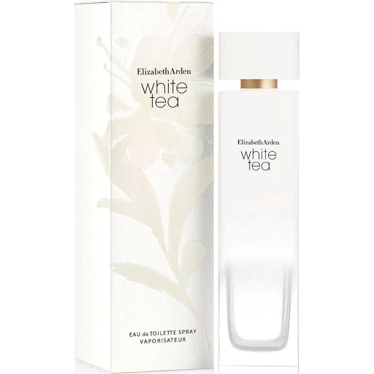 Elizabeth Arden White Tea Eau de Toilette Spray for Women, Fresh Everyday Fragrance with Notes of Citrus, Musk & Ambrette, 3.3 oz, Daily Wear Perfumes, Spray Bottle, Signature Scent, Freshness, 3.3 Fl Oz, Pure, Sensual, Fresh Tea, Musk Base