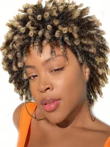 Short Dreadlock Wig For Women And Men Afro Faux Locs Dreads Wig Heat Resistant Short Braided Wigs For Women Synthetic Hair Wigs