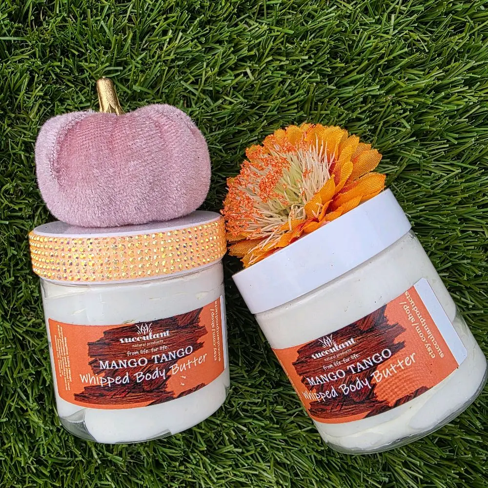 Mango Tango Whipped Body Butter – Mango Glow Moisturizer for Soft, Radiant Skin (113 g)
