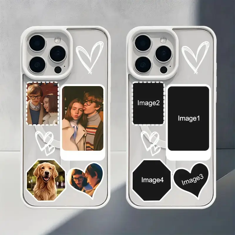 Personalized Photo Custom Clear Magnetic Phone Case - Fits IPhone 16/ 15/ 14/ 13/ 12/ 11 Pro Max/ Pro/ Plus Perfect Creative Gift Choice For Birthdays, Anniversaries, Valentine's Day, Weddings.