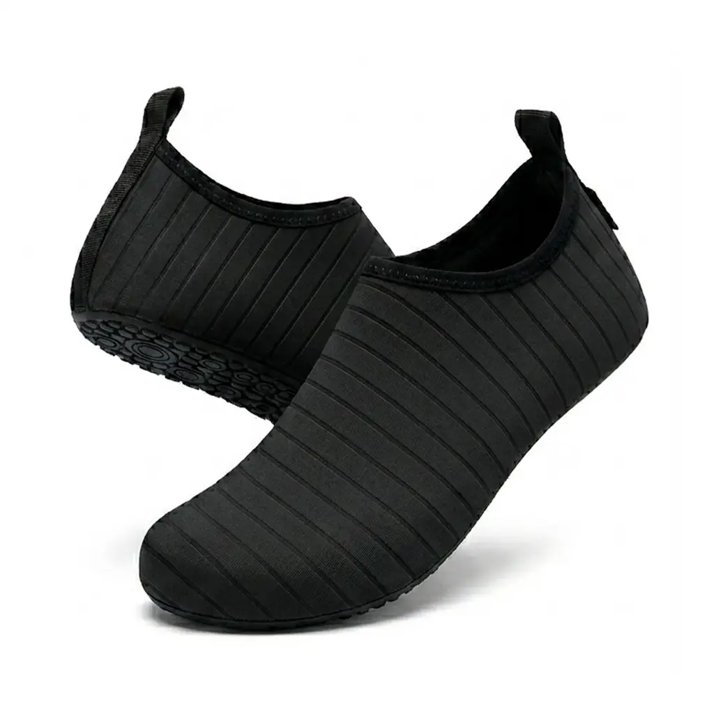 Non-Slip Water Shoes for Beach & Pool - Quick-Dry, Breathable Aqua Socks with Secure Ankle Wrap for Women & Men, Perfect for Summer Holidays & Water Activities