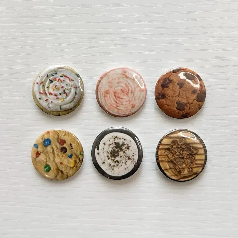 Sweet Cookie (1pc) Button 1.25 inch Pin Button Badge -  buttons pins - pinback accesories