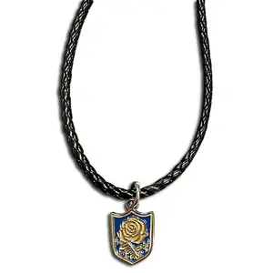 Black Clover - Blue Rose Knights Leather Necklace