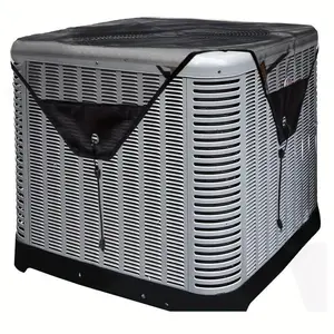 1pc AC Mesh Cover For Outside Units - Central Air Conditioner Cover For Outside Unit-Top Universal Outdoor AC Cover Defender-All Season Universal Mesh Air Conditioner Cover Air Conditioner Accessories