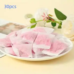 30pcs Moisture-Proof Rose Scented Bags, Long-Lasting Fragrance, Fresh Air, Wardrobe Deodorizer, Anti-Mold, Suitable for Bedroom, Closet, Drawer, Bathroom, Car