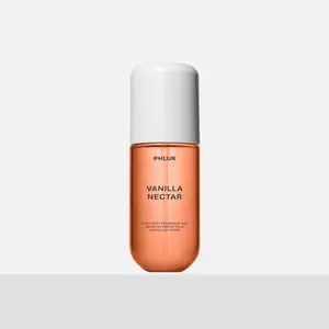 PHLUR Vanilla Nectar Body Mist  - Travel Size Hair & Body Fragrance Mist with Papaya Nectar, Jasmine Dew, Honeyed Amber & Whipped Vanilla (3 fl oz)