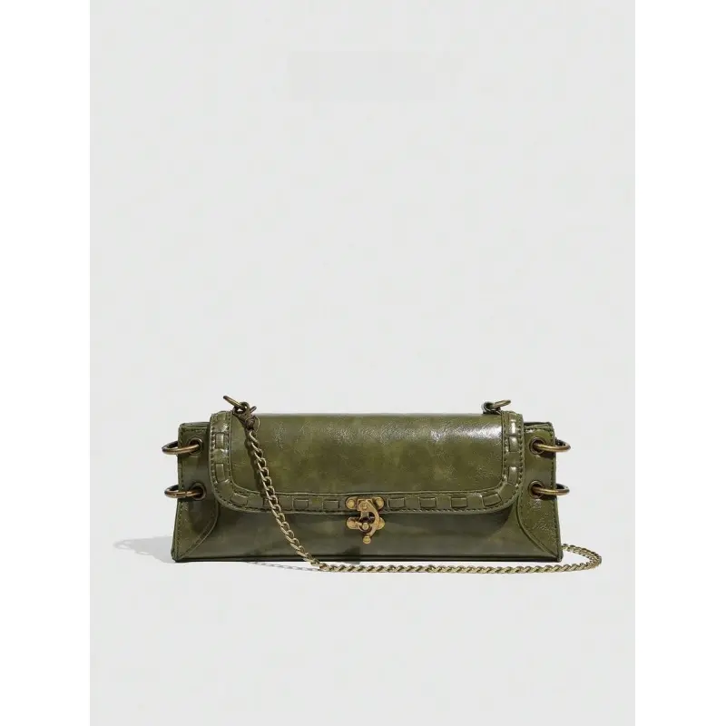 Fashionable Versatile Shoulder Bag, Crossbody Bag, Clutch Bag, Bull Bag