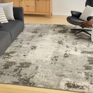 Nourison Serenity Modern Abstract Home Decor Rug, Contemporary Indoor Living Room Clean Area Rug, Modern Abstract Rug, Home Decor Rugs
