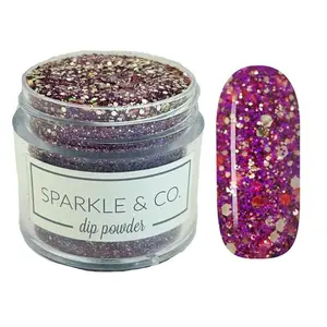 Sparkle & Co. Dip Powders – Secret Menu: Desert Moon mini Dipping Powder - 1 Jar Lasts 5-7 Manis