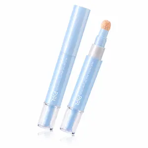 Dual-Action Concealer Foundation, Long-Lasting, Full Coverage, Matte Finish. Covers acne marks blemishes, nourishes skin, creates flawless complexion, Compact and Portable