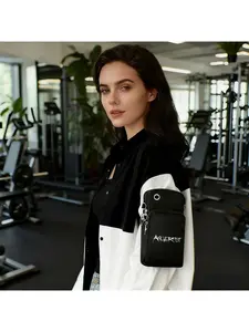 Vintage Outdoor Handbag Angerfist Logo Single shoulder phone bag Perfect for Travel Outdoor Activities