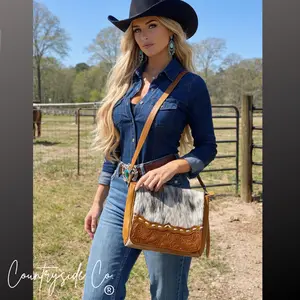 Willow Cowhide Concealed Carry Purse