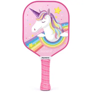 WonderDream - Dreamy Unicorn T300 Carbon Fiber Pickleball Paddle 14mm For Kids