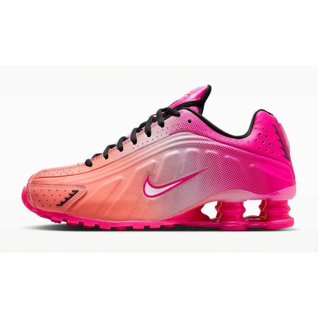 [IH2343-600] WOMENS NIKE SHOX R4 AB 'HYPER PINK BLACK'