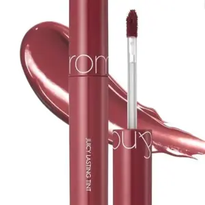 [rom&and] Juicy Lasting Tint Ripe fruit Color 0.2 fl oz  (19 Almond Rose) Makeup Cosmetic Lipstick Lip Care Korean Lipgloss