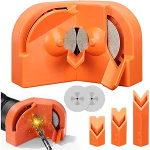 Bit Sharpener, Bit Sharpener for All Bits(5/64''- 5/8''), Multipurpose Grinding Sharpener, Grinding Tool, Powered by Drills