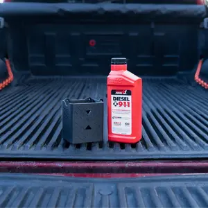 DieselDock V2 Diesel Additive Holder – Compatible with Power Service Diesel 911 32FL OZ – 3D Printed – Made in USA