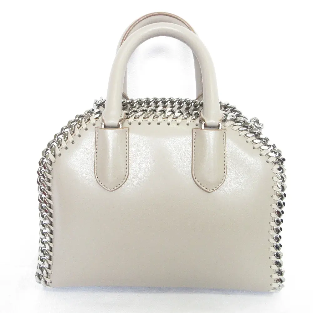 Pre-owned Stella McCartney Vegan Leather Shoulder Bags Falabella 2way Shoulder Bag