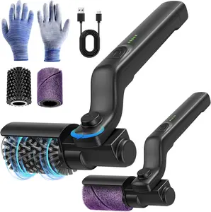 Drayvorx Electric Grill Cleaner Brush - Rechargeable BBQ Cleaner with 400 RPM Motor, Type-C Charging - Stainless Steel Bristles