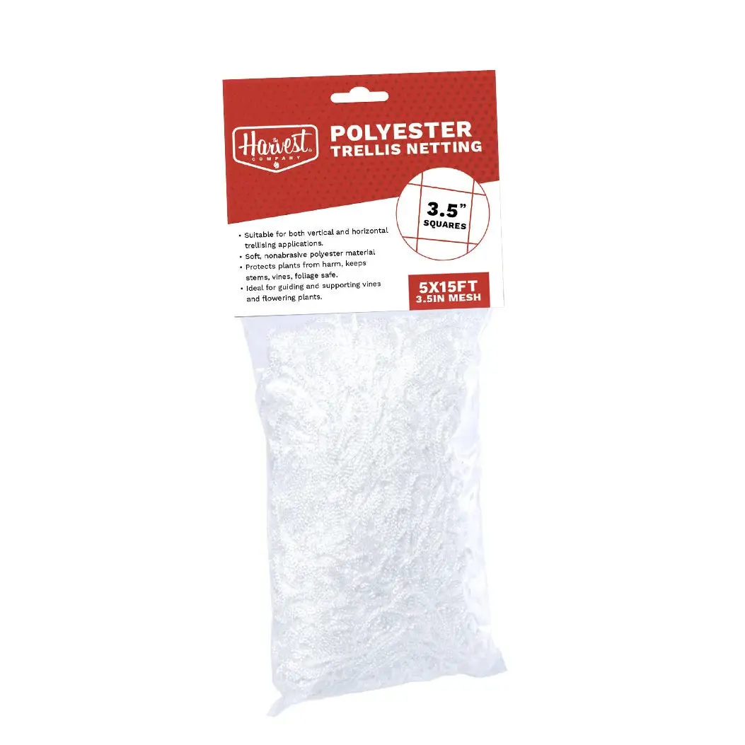 The Harvest Company  Trellis Netting  5 ft X 15 ft - 3.5 In  Mesh