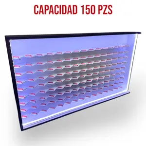 Hotwheels Display capacidad para #150 vehiculos escala 1.64 (no incluye puerta frontal)