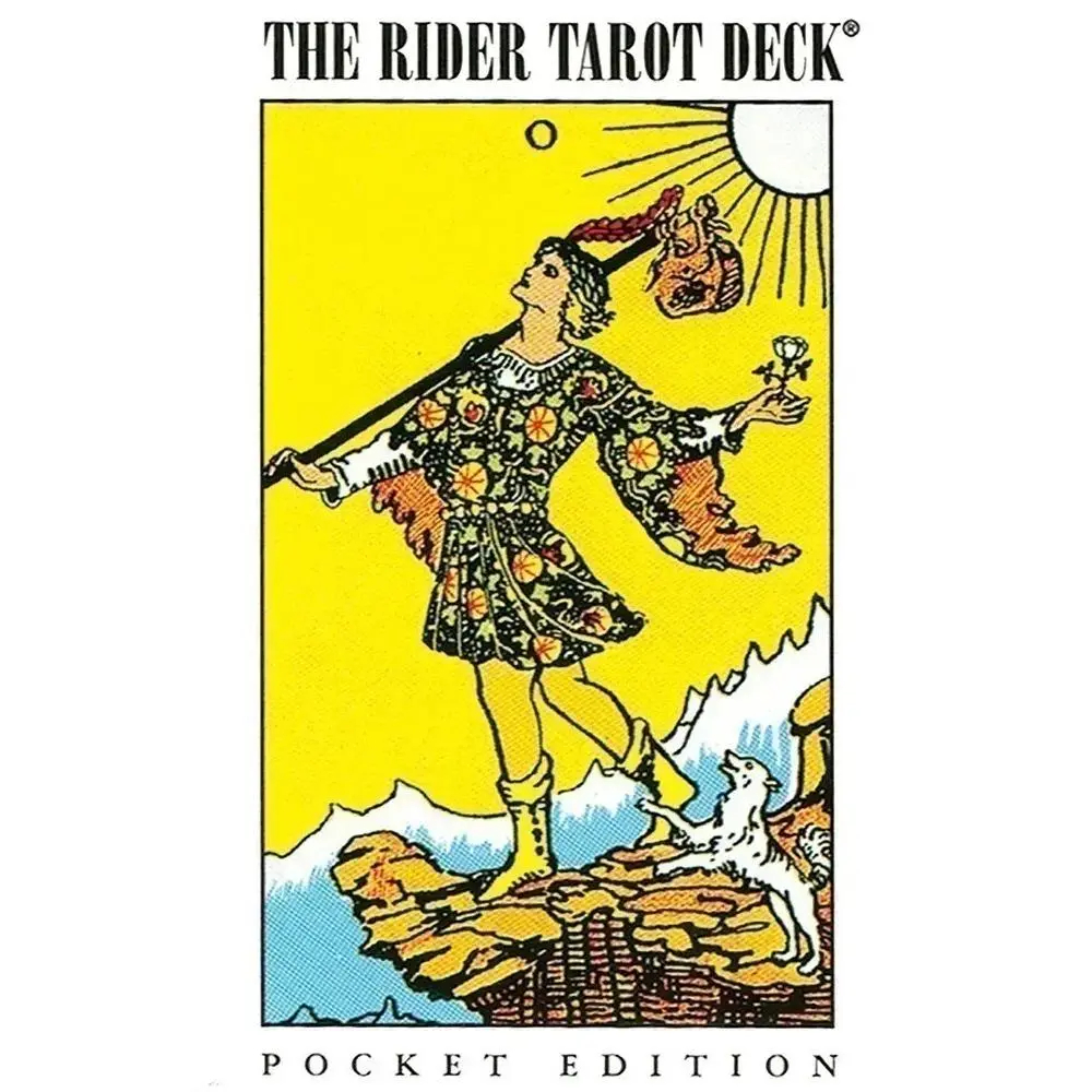 Rider-Waite Pocket Tarot Deck — 78 Cards by Pamela Colman Smith