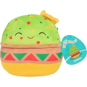 Squishmallows Original 8-Inch Gideon The Guacamole - Official Jazwares Plush - Collectible Soft & Squishy Food Stuffed Animal Toy - Add to Your Squad - Gift for Kids, Girls & Boys