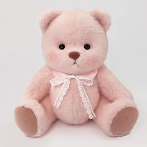 Getahug Teddy Bear | Handmade Jointed Teddy Bear Gift, Brown bear & Black Bear & Pink Bear & Purple Bear & Blue Bear