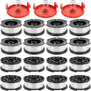 AF100 Spool for Black Decker Weed Eater String, 0.065" 30ft Autofeed Spool for Black Decker AF100 Replacement Spool, Replace GH600 GH900 Spool for Black Decker Weed Eater Spool(16+3)