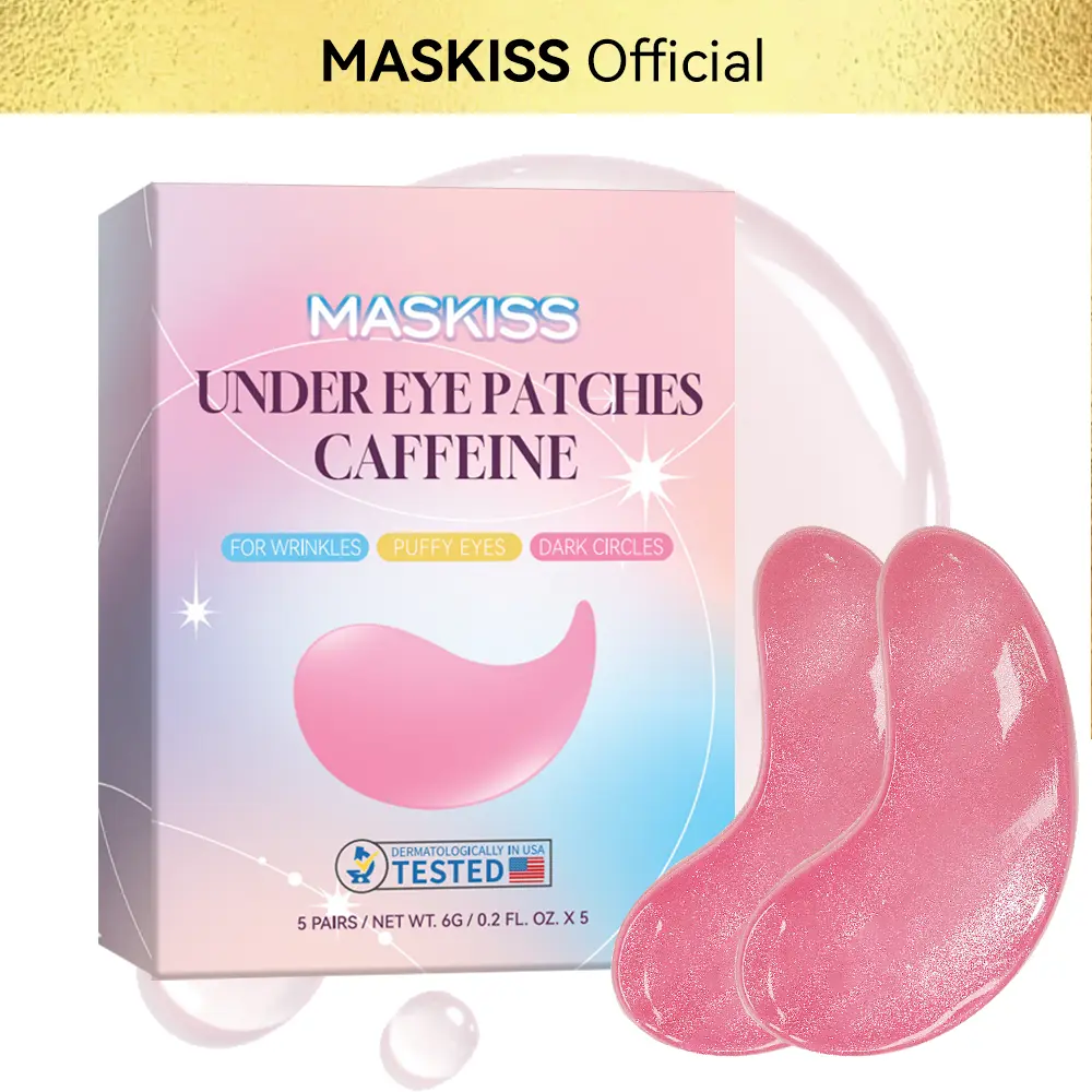 [Maskiss Officila] Caffeine Eye Patches for Puffy Eyes & Dark Circles