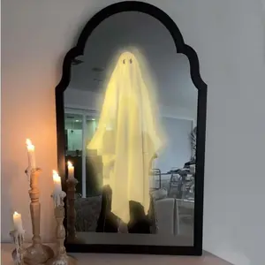 Halloween Ghost Mirror Hologram, Spooky Haunted Mirrors for Indoor & Outdoor Decor, Perfect for Autumn Fall Harvest Celebrations, Decoration Decorative Kids